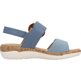 remonte Riemchensandalen Damen Blau 37
