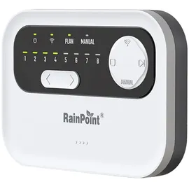 RAINPOINT Bewässerungssteuerung 8 Zonen Grau/Weiß