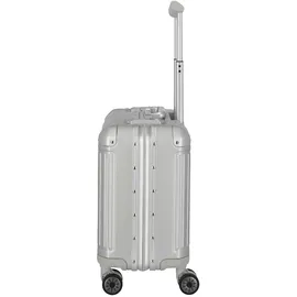 Travelite Next 4-Rollen Cabin 43 cm / 32 l silber