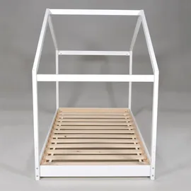 Weber Industries HAUSBETT Koala MIT LATTENROST/ Kinderbett 90x190 - Weiß