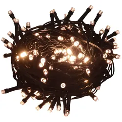 vidaXL Lichterkette mit 600 LEDs 60 m 8 Lichteffekte IP44 Warmweiß