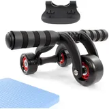 LuxTri Bauchroller Schwarz 320 x 23 x 120