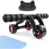 LuxTri Bauchroller Schwarz 320 x 23 x 120