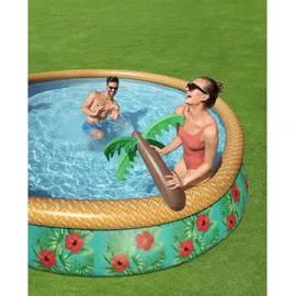 BESTWAY Fast Set Paradise Palms Set 457 x 84 cm inkl. Filterpumpe