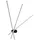 LUCE ambiente Design SHANGHAI (LED-SHANGHAI-PL3C) Nero
