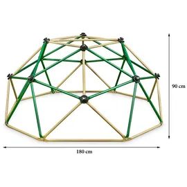 OEM Klettergerüst Kletterkuppel 1,8 m Gelb/Grün
