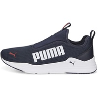 Puma Wired Rapid Sneaker, Parisian Night White for All Time Red, 44