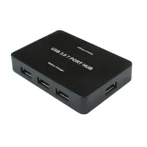 Value USB 3.2 Gen 1 Desktop Hub 7 Ports, mit Netzteil