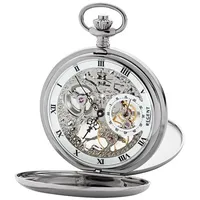 REGENT Taschenuhr sichtbares mechanisches Uhrwerk GM -2210