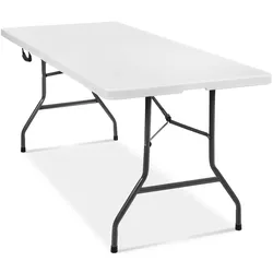 tectake® Campingtisch, klappbar, hohe Belastbarkeit, 183 x 76 x 74 cm