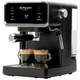 Orbegozo EX 5300, Edelstahlfront, 20 Bar de Druck, 950 W, 1 Liter Wassertank, Schwarz