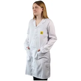 WeTec Arbeitsmantel AM-120, ESD, L, weiß