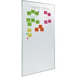 Sigel MUB05 Meet up-Set: agiles Whiteboard 90x180cm, Wandschiene und Starterset - ideal zur Nutzung im Querfomat