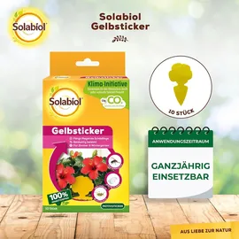 Solabiol Gelbsticker 10 Stück