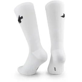 Assos Spring Fall Socks P1 - Fahrradsocken white series I
