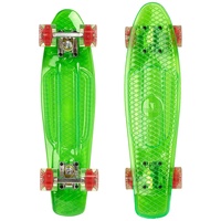 Ridge Skateboard Blaze Mini Cruiser , grün/rot, 55 cm