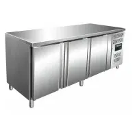 Saro Kühltisch, 3 Türen, Modell SNACK 3100 TN,