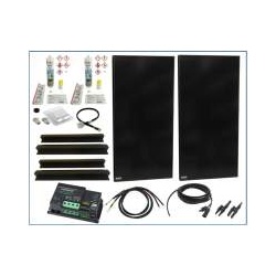 Dietz P200W_VO_MPP Solaranlage Sun Pearl 200W - Votronic MPP Regler f. 2 Batt...