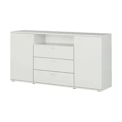 uno Sideboard  Amelia , grau , Maße (cm): B: 180 H: 90 T: 42.0