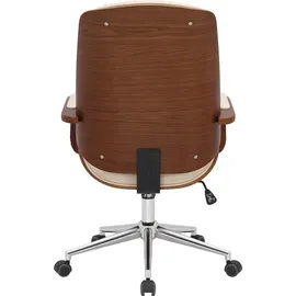 CLP Yankton Kunstleder Walnuss/Creme