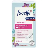 facelle Tampons Mini Comfort 32 St.