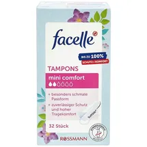 facelle Tampons Mini Comfort 32 St.