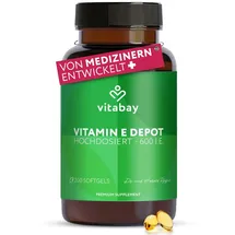 Vitabay Vitamin E-Depot 600 I.E. Kapseln 200 St.