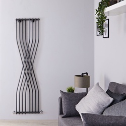 Design Heizkörper einlagig, vertikal - 1775mm x 450mm, 925W, Farbe wählbar - Xcite Hudson Reed