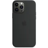 Apple iPhone 13 Pro Max Silikon Case mit MagSafe mitternacht