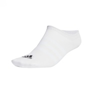 adidas Thin and Light 3 Pairs Sneaker-Socken, White/Black, M