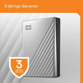 Western Digital My Passport Ultra for Mac 2 TB USB 3.1 silber