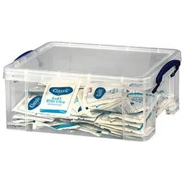 Really Useful Box Aufbewahrungsbox 9,0 l transparent