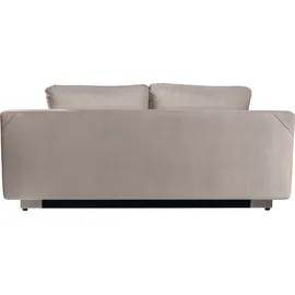 werk2 Schlafsofa »Rosso«, 2-Sitzer Sofa und Schlafcouch mit Federkern & Bettkasten