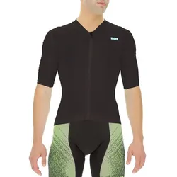 UYN Herren Shirt BIKING AIRWING OW SHIRT, Black/Black, XL