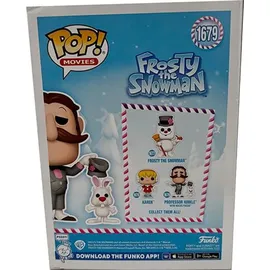 Funko Pop! Movies Frosty The Snowman Professor Hinkle With Hocus Pocus, Vinyl Figur, Filmfigur, Sammelfigur, Spielfigur, Nr. 1679