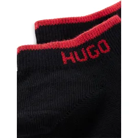 hugo underwear Sneakersocken 2 Paar rot/schwarz 35-38