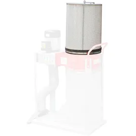 Holzmann Maschinen Absauganlage Metall 1000 W grau/rot