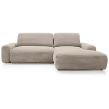 Selsey Ecksofa mit Schlaffunktion Alferia ¦ beige ¦ Maße (cm): B: 264 H: 82