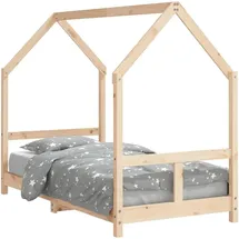 vidaXL Kinderbett 80 x 160 cm Kiefer massiv braun