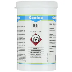 Canina Hefe Tabletten | 800g Naturprodukt mit Proteinen