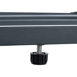 CLP Kaminholzunterstand Ruston Aluminium XXL mit Abdeckplane grau