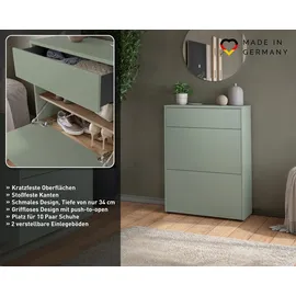 Germania Binetto 70 x 99 x 34 cm mit einer Schublade / grün