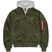 Alpha Industries Ma-1 D-tec Jacke Dark Green M