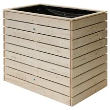 Westmann Hochbeet Asket M 110 x 70 x 90 cm Braun