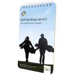 Golf-Handicap von A-Z Ringbindung