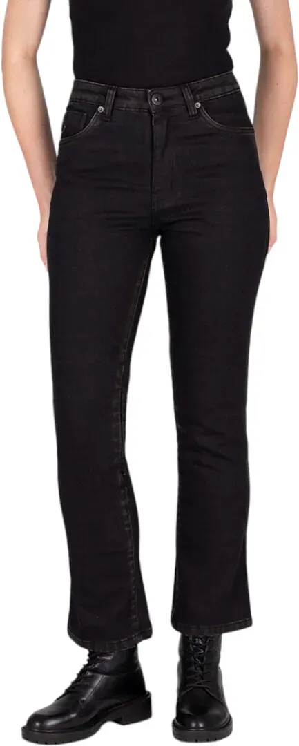 Knox Cartmel Kick Damen Motorrad Jeans, schwarz, Größe S