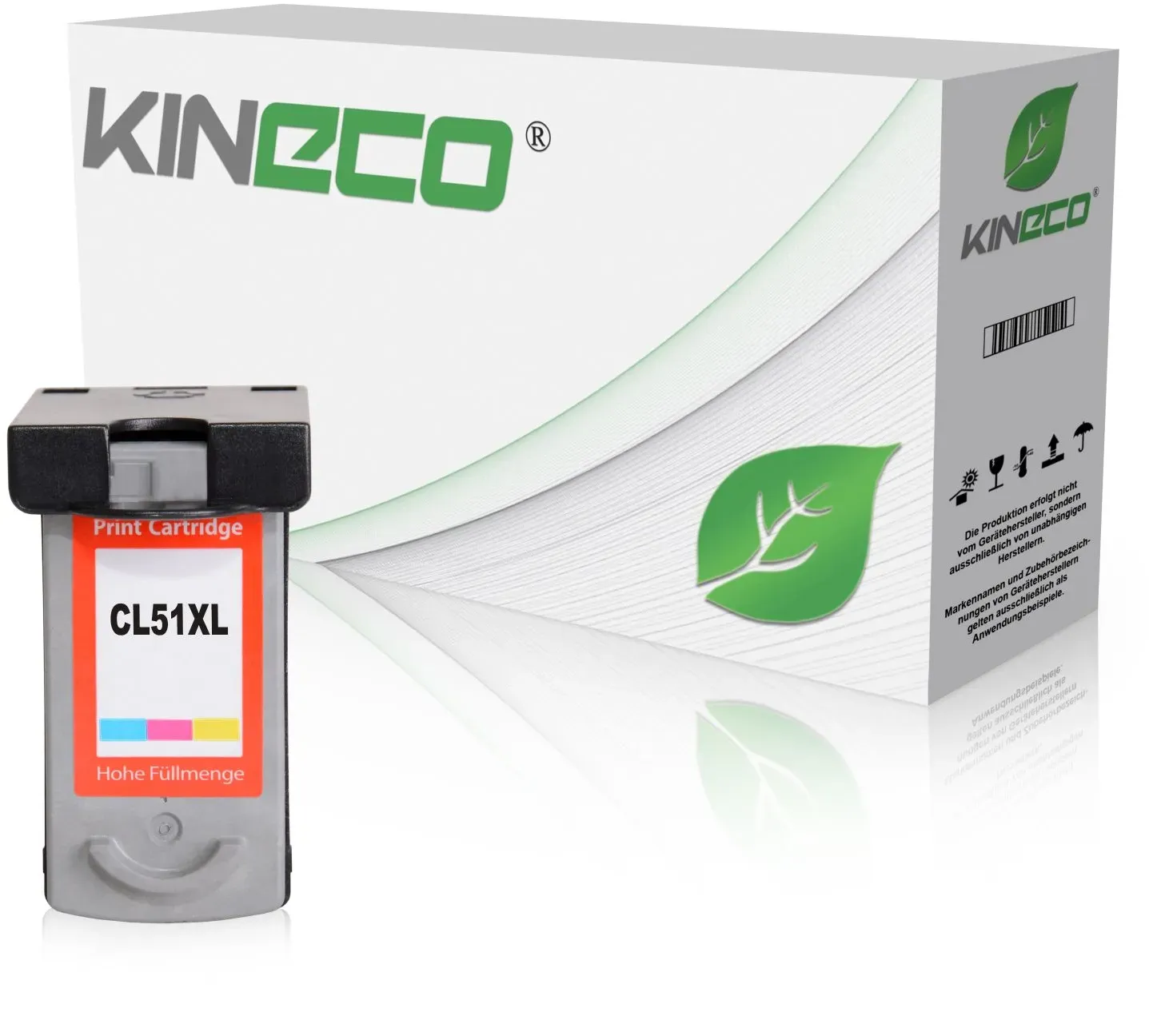Tintenpatrone kompatibel zu Canon CL-51 0618B001 XL Color