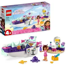 LEGO Gabby's Dollhouse Meerkätzchens Schiff und Spa 10786