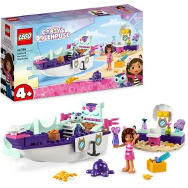 LEGO Gabby's Dollhouse Meerkätzchens Schiff und Spa 10786