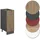 Vicco Apothekerschrank R-Line 30 cm, AP Eiche